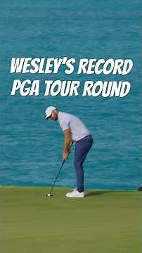 Wesley Bryan Shoots 61 on PGA Tour(Course Record!)