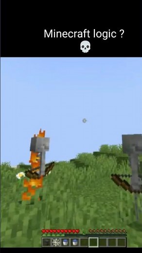 Minecraft logic 💀 ? ₹Iam_O