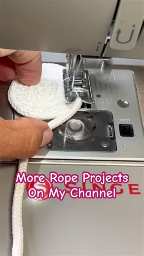 Can A Singer Heavy Duty Sew Rope?! #sewing #sewingtips #diy