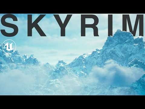 The Lore-Accurate Scale of Skyrim in UNREAL ENGINE 5! [APPENDIX] [4K]