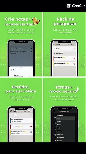 O app de lembretes simples e rápido (rotina organizada)