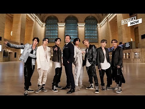 BTS rocks New York's Grand Central with debut performance of 'ON'