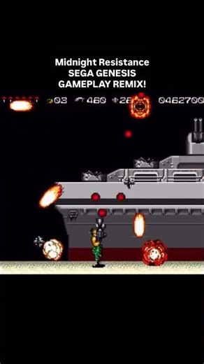 Sega Genesis-Midnight Resistance REMIX/Gameplay! #retrogaming #videogames #sega #collection