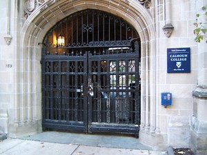 Groups Rally for Yale Worker Accused of Smashing Slavery Image