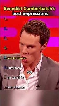 Top Benedict Cumberbatch Best Impressions Pt.2 😆 #impression #benedictcumberbatch #topmoments