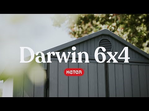 Build the Keter Darwin 6x4 Storage Shed | Easy Outdoor Resin Shed Assembly