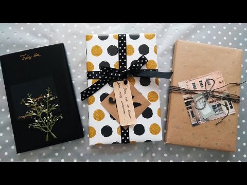 DIY ♡ Regala libros, envuélvelos con estas increíbles ideas | Erandy Paz