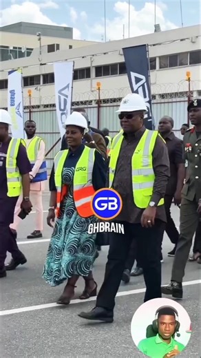 Mahama Arrives at Accra Airport to Link Terminal 2 & Terminal 3 with New Concourse"