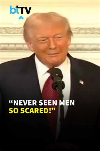 President Donald Trump Recalls Meeting Xi Jinping: “I’ve Never Seen Men So Scared” - BT TV - Business Today