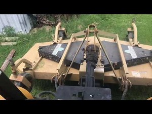 How To Attach Backhoe / 3-Point to John Deere 110 Tractor