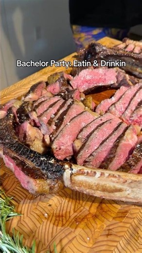 🤵🏻🥩🍻 Bachelor Party: Eatin & Drinkin
