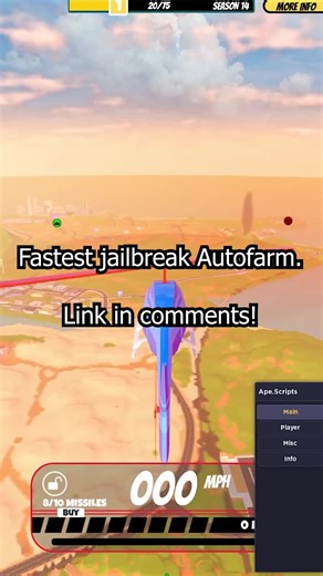 Op Jailbreak script. Discord in Bio and comments. #Jailbreak #roblox #fy #fyp #jailbreakscript #ApeScripts #Jb #jailbreakroblox