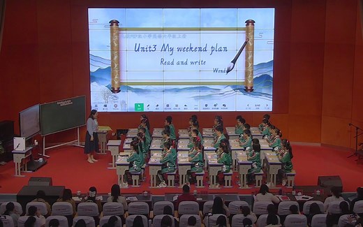 人教版六年级上册 Unit 3 My weekend plan. Read and Write