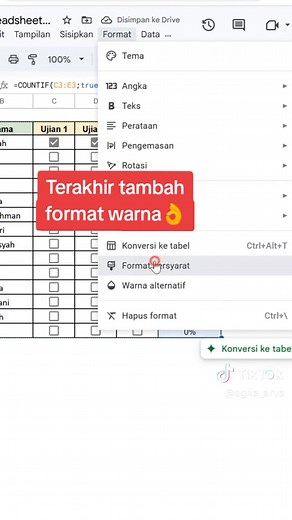 Kotak Centang Otomatis di Excel: Tips dan Trick
