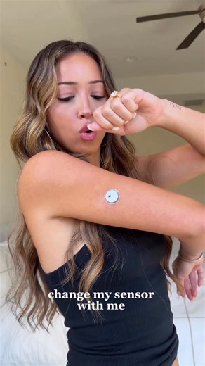 Affaf | sorry for the freak out trying something new can be weird lol #type1diabetes | Instagram