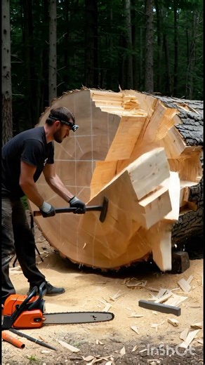 Custom Build Object (log carving project) niche. #plz #subscribe #supportmychannel #100kview