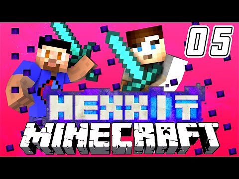 Minecraft Mods - HEXXIT #5 'EXTERMINATOR PROTOTYPE!' w/ Vikkstar & Ali-A (Minecraft Mod Pack)