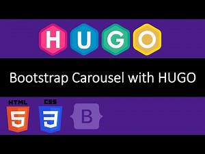 Tutorial - Using the Bootstrap 5 Image Carousel with HUGO the static site generator | Front End Dev