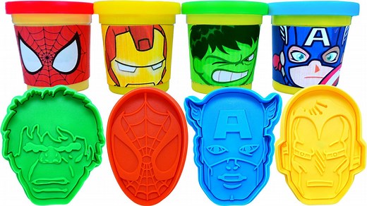 4.1K views · 105 reactions | Children to Learn Color with Play Doh, Surprise Lego Toys and Superhero Molds for Children | Play-Doh Videos | Facebook