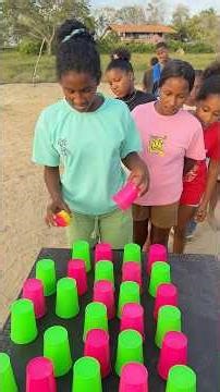 Find the little ball and don't get confused among the cups.