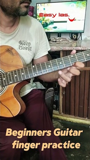 Beginners Guitar Finger Practice #shorts #viral #trending #youtubeshorts