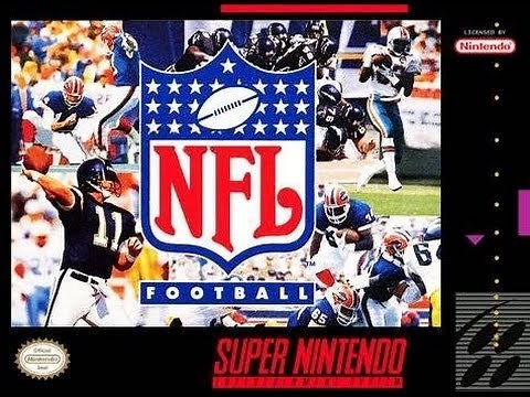NFL Football (Super Nintendo) - Chicago Bears at Kansas City Chiefs