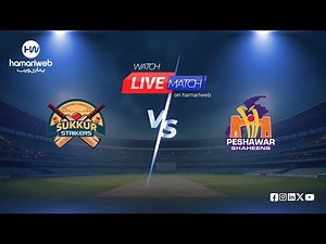 LIVE | Sukkur Strikers vs Peshawar Shaheens | Match 23 | 02 January 2026