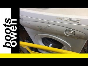 Noisy Hotpoint tumble dryer bearing fix