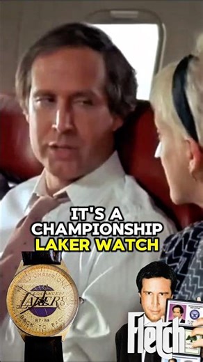 Fletch’s Funny Reason for Wearing a Laker Watch
