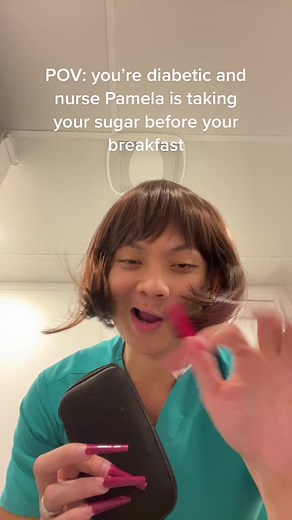 Nurse Pamela's Morning Routine: ASMR and Diabetes Check