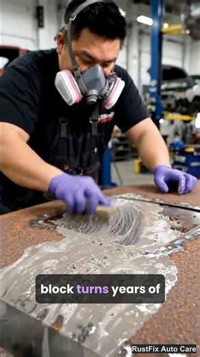 Heavy Duty Steaming Rust Remover vs. Destroyed Car Roof! 🪞