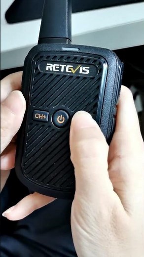 Retevis RT15 Operate Language Switch #walkietalkie