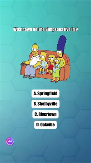 What town do The Simpsons live in