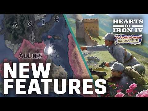 All the FEATURES Coming to Hearts of Iron IV: No Compromise, No Surrender