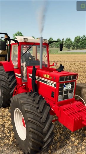 CASE IH 1455 XXL WITH COLLECTION TRAILER /FS25
