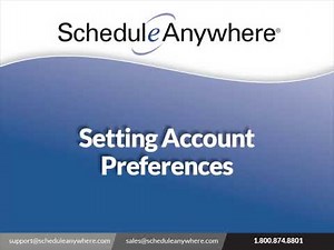 Setting Account Preferences