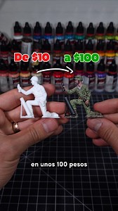 368K views · 9.3K reactions | De $10 a $100 螺 . Soldaditos de BMC Toys ♥️ . #pintarminiaturas #hobby #soldado #artista | rogominis | Facebook