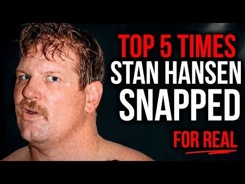 When Stan Hansen Lost It — 5 Real Moments WWE Couldn’t Control