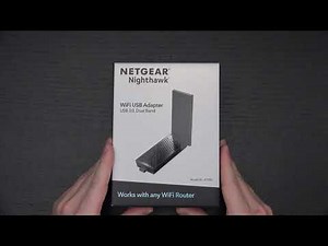 Netgear Nighthawk 1900 USB 3.0 WiFi Adapter Unboxing
