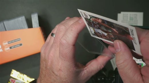 My process for scanning and storing my collectible cards (baseball and basketball)