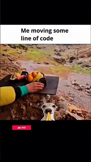 POV: Moving some line of code 😅😤#coding #programming #javascript #python
