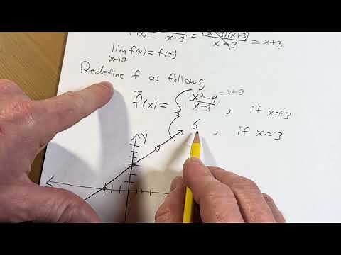 How To Redefine A Function To Make It Continuous (When Possible)