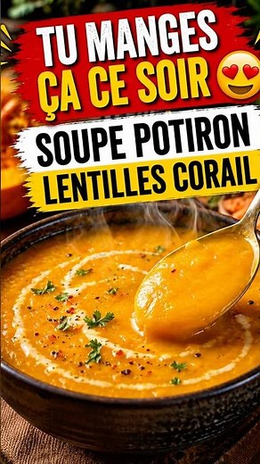 La soupe ultra réconfort qui cale vraiment 😍🥣