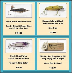 77K views · 139 reactions | There were some absolute stunners that hit the email flyer on ToughLures.com last night! Some of these gems are still available, so run over to our site to take a look! | ToughLures.com Old Vintage Fishing Lures For Sale | Facebook
