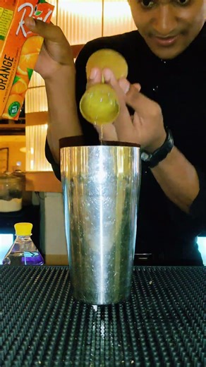 Orange Rose Elixir 💫 #drink #cocktail #shorts