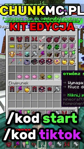 ChunkMc.pl #minecraft #centrumpvp #mc #mctutorial #minecraftserver #tutorial #gaming#shorts#zasiegi