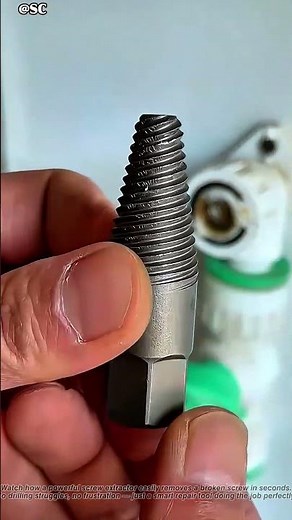 Remove a Broken Screw in Seconds! Amazing Screw Extractor Tool 🔧