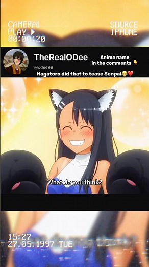 Nagatoro really did that to tease Senpai | Don't Toy With Me, Miss Nagatoro