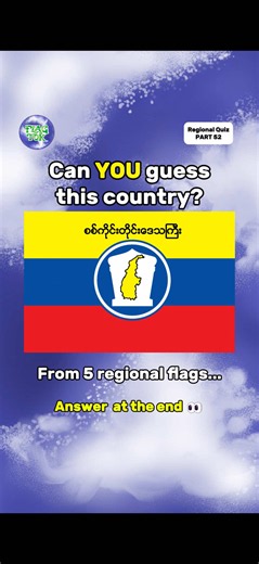 Guess the Country from Regional Flags — Geography Quiz