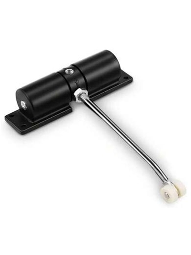 Heavy Duty Door Gate Closer Spring Fire Rated Outdoor Automatic Surface Mount Loaded Self-Closing Mechanism With Adjustable Closing Speed & Delay Time, 4-Screw Mounting System (Metal Screws) For Sliding/ Doors, Gates, Offices, Hotels - Heavy Duty Metal Door | SHEIN